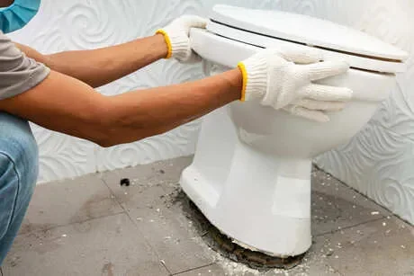 Toilet replacement service in Kanata